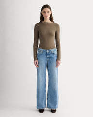 The Form Ballet Bodysuit | Deep Taupe