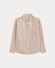Everyday Shirt in Silky Cotton | Plaid