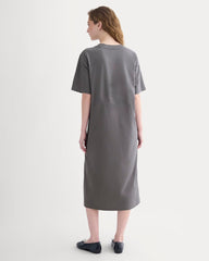 Weekend Tee Midi Dress | Charcoal Grey