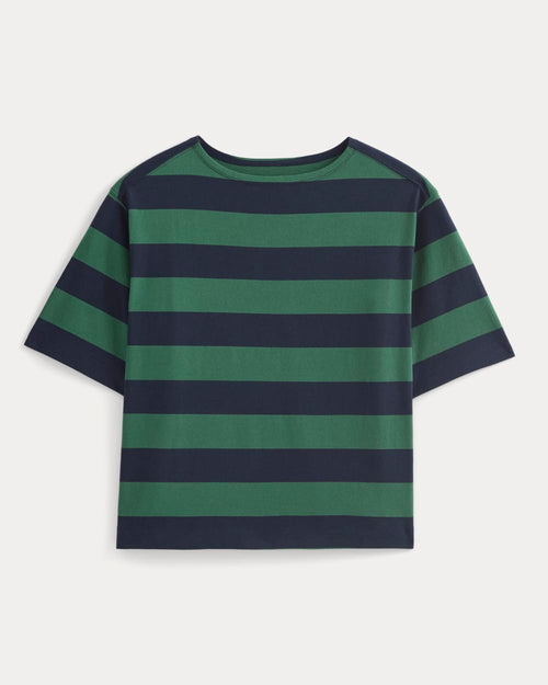 Mariner Tee | Navy/Hunter Green
