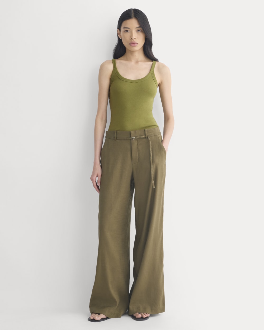 Soft Stretch U-Neck Tank | Mayfly