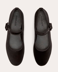 The Day Buckle Mary Jane | Black Velvet