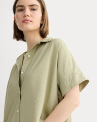 The Square Shirt in SoftLuxe | Eucalyptus