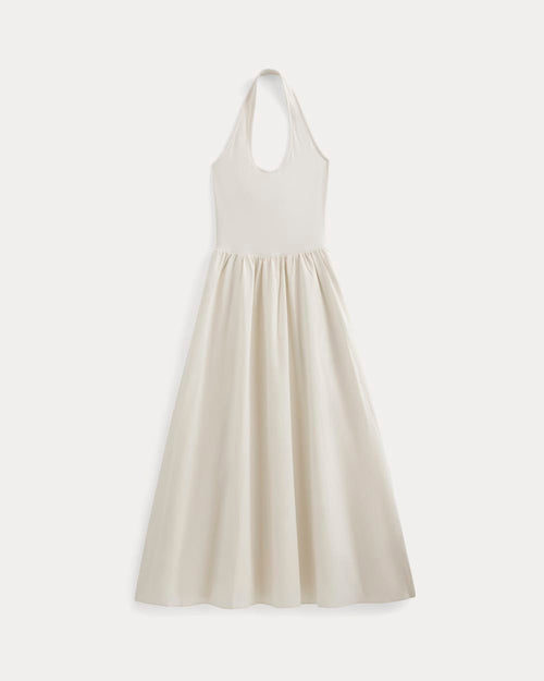 Halter Dress in Ultrasoft Cotton | Birch