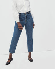 The '90s Cheeky Hourglass Jean | Medium Blue Wash | 26.5" Inseam