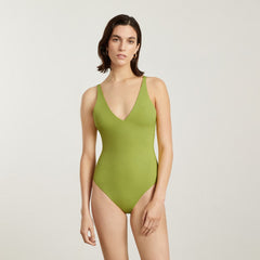 The V-Neck One-Piece | Pepper
