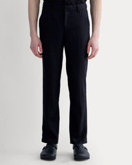 The Linen Trouser | Black