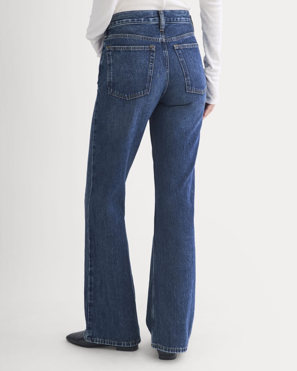 Relaxed Mid-Rise Bootcut Jean | Dark Indigo