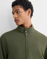 Re:Cycled Nylon Harrington Jacket | Olive Night