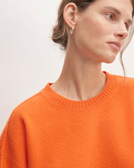 The Good Merino Wool Crewneck Sweater | Orange