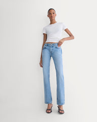Everlane x Elena Bonvicini Highland Low-Rise Cigarette Jean | Crystal Cove Indigo