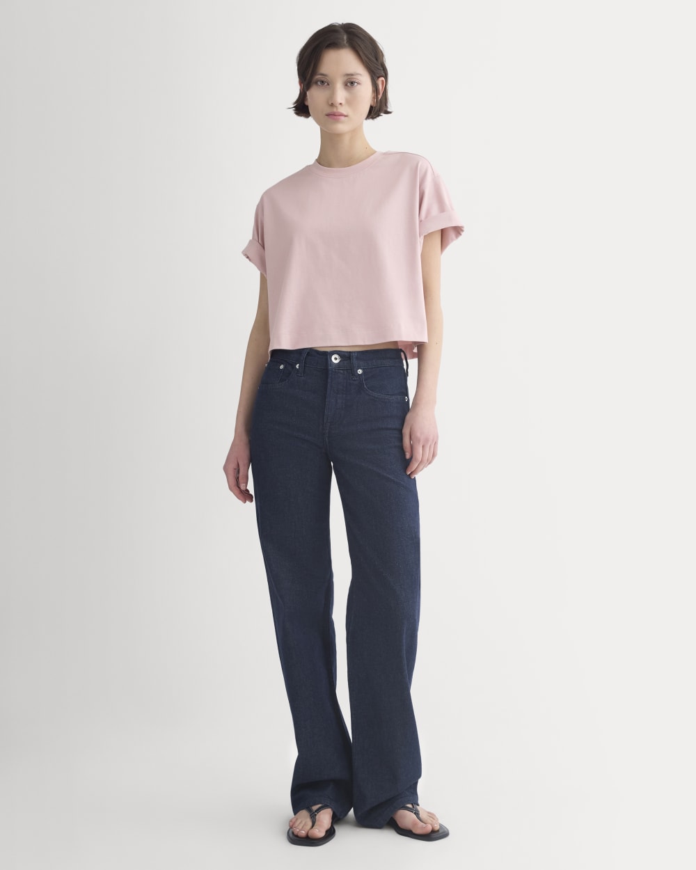 Forever Jersey Cropped Tee | Burnished Lilac