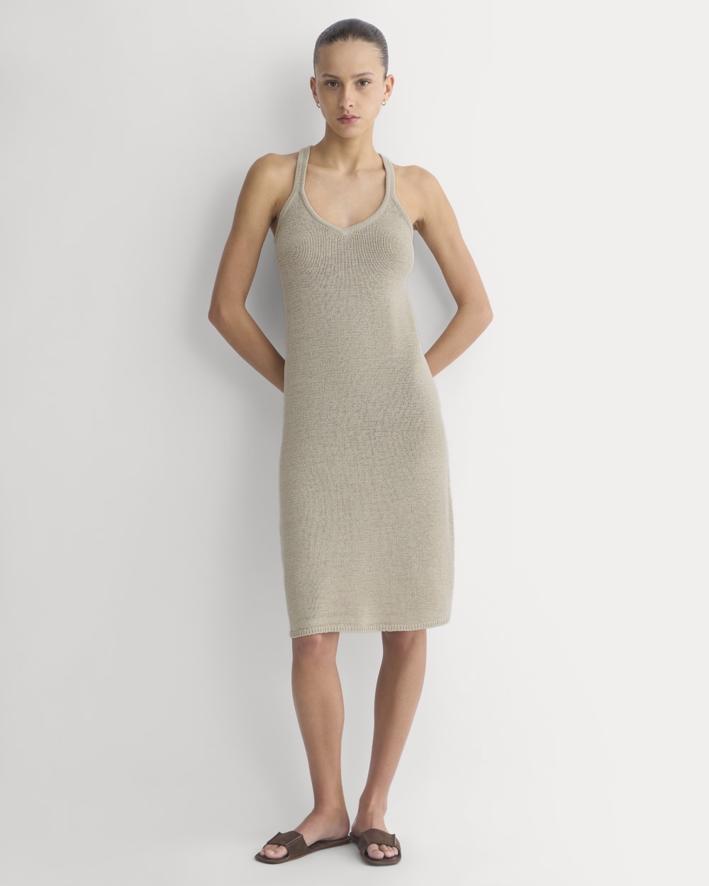 Sweater Racerback Midi Dress | Peyote