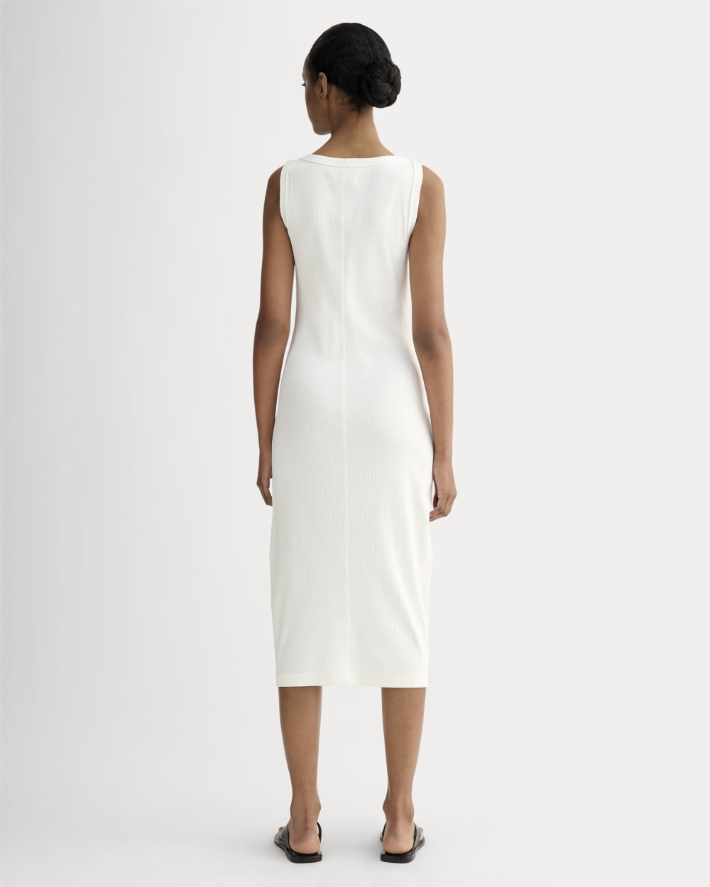 The Selfie Tank Dress | White
