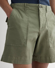 The Canvas Relaxed Short | Lichen Green