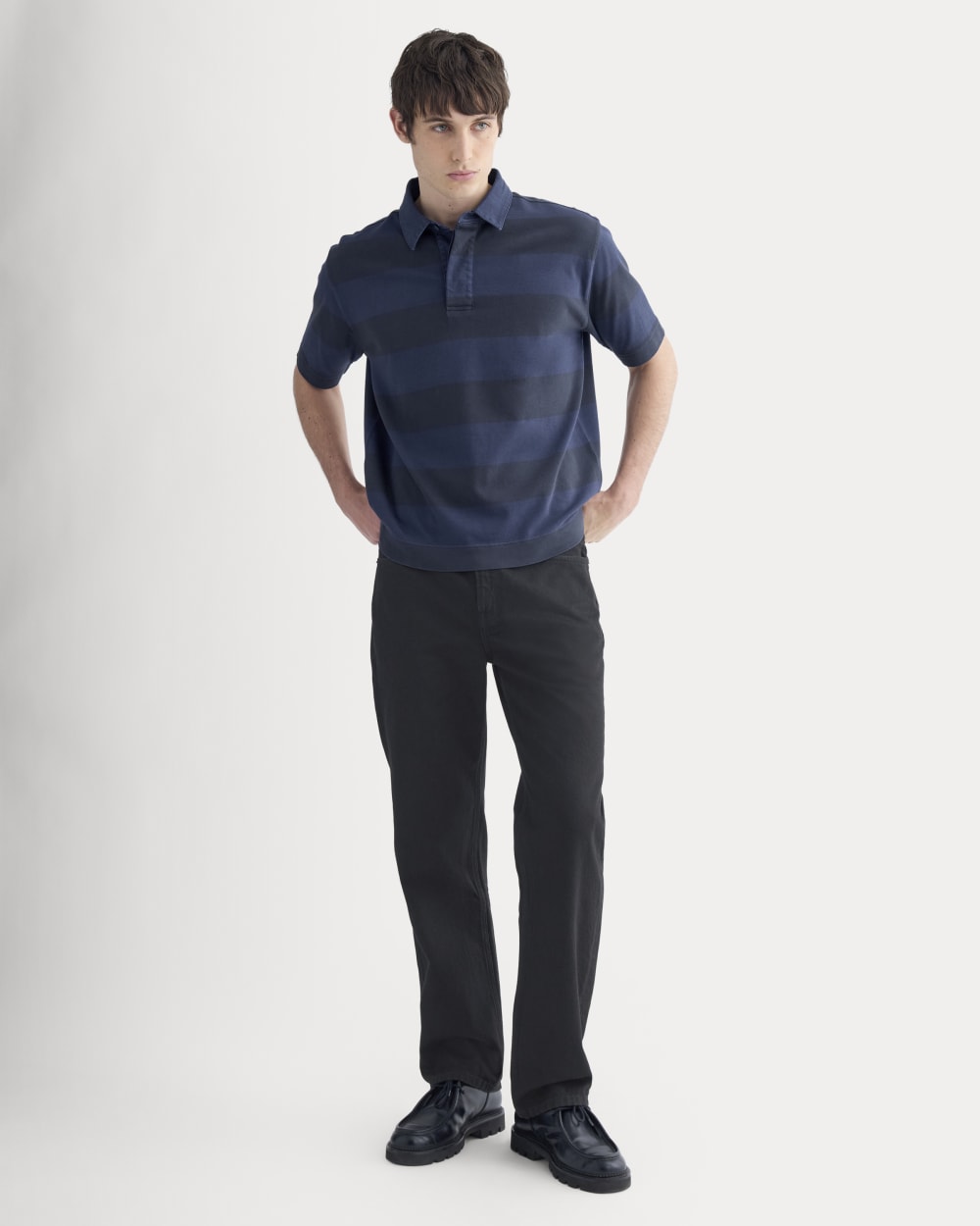 Classic Straight-Fit Jean | Black