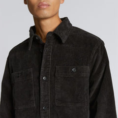 The Corduroy Everyone Overshirt | Black