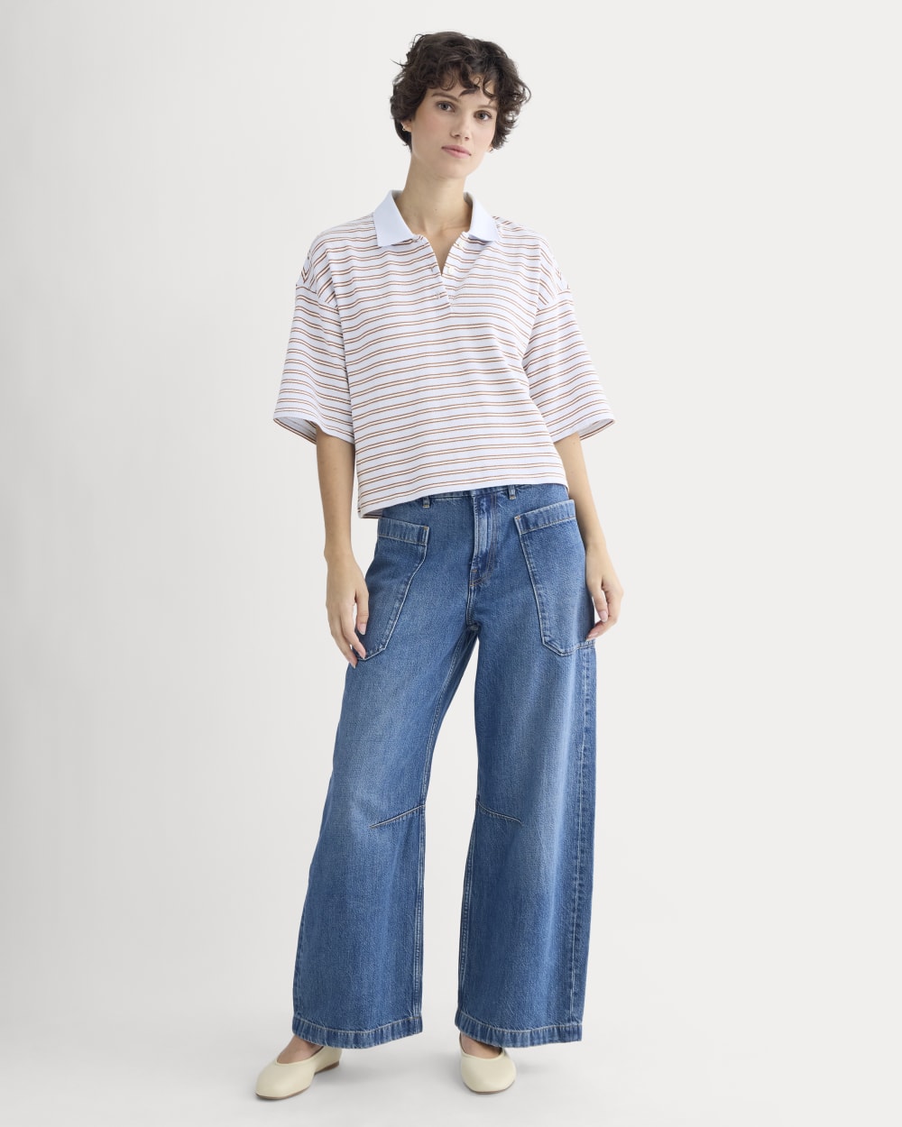 The Gardener Pull-On Jean | Medium Indigo