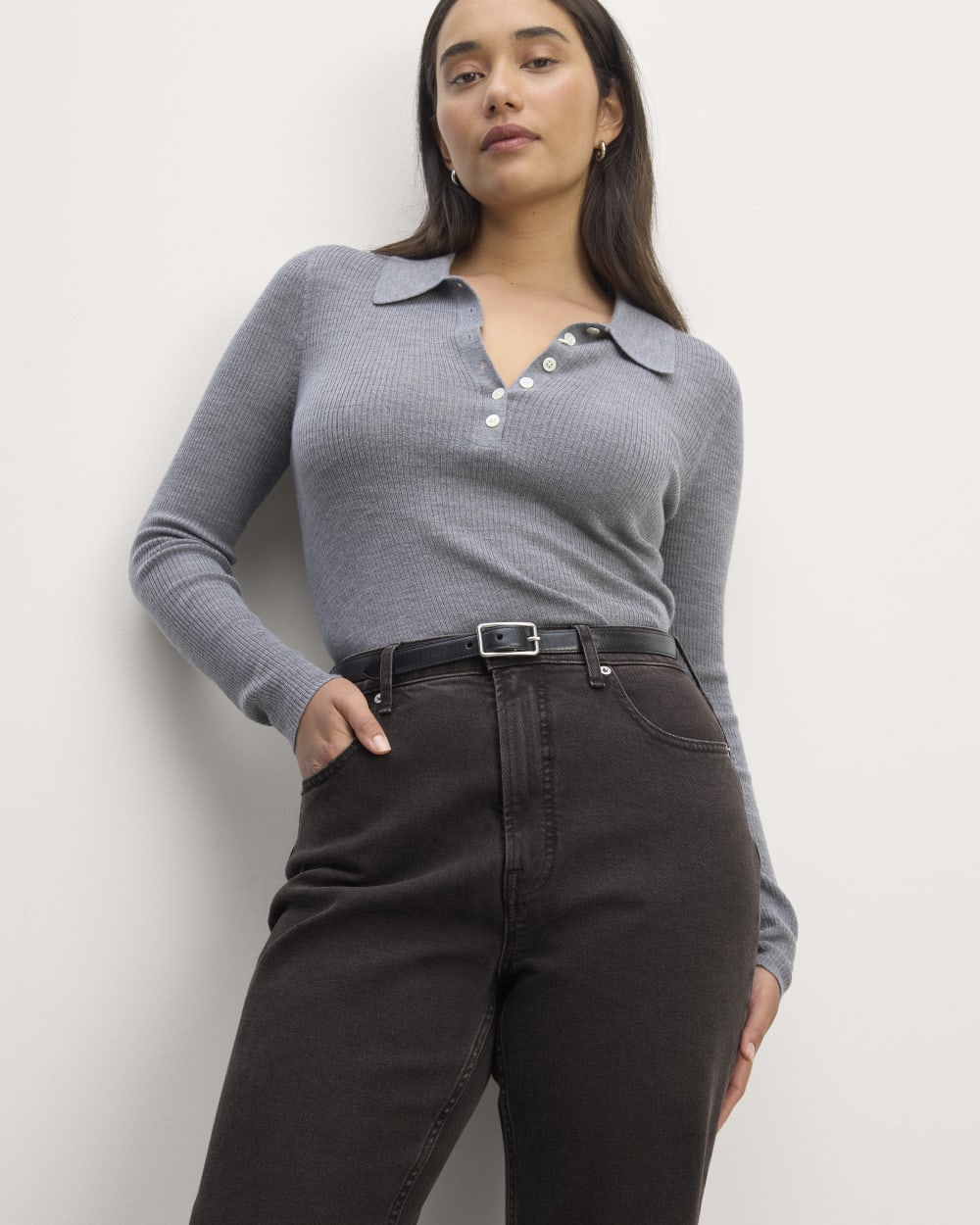 The Cheeky Hourglass Jean | Washed Black | 26.5" Inseam