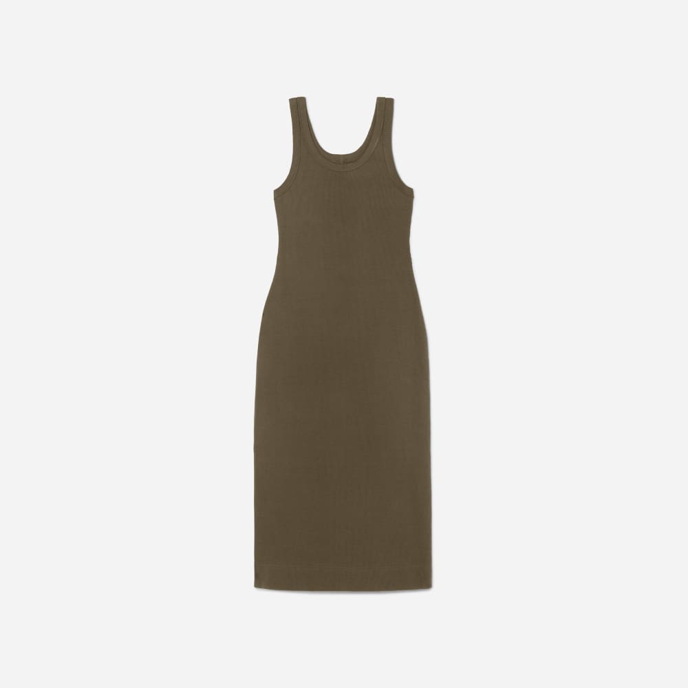 The '90s Rib Dress | Beech