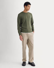 The No-Sweat Sweater | Uniform | Heathered Olive Night