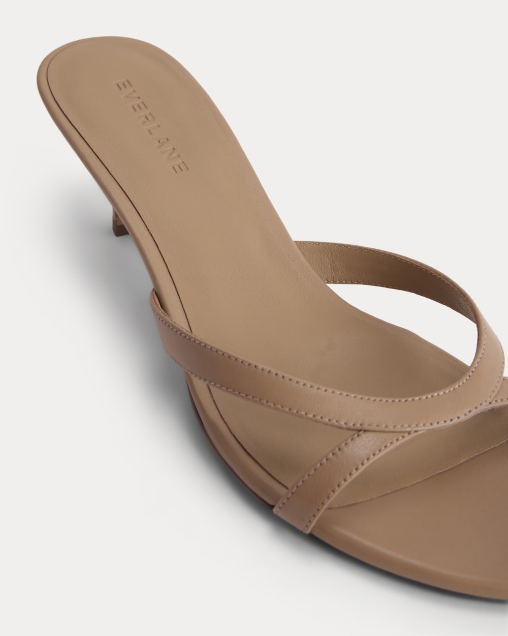 Sculpted Heel Sandal | Affogato