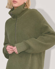 The Half-Zip in Everyday Cotton | Kalamata