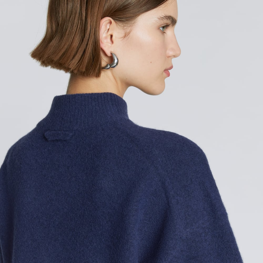 The Cozy-Stretch Pullover | Ocean Cavern