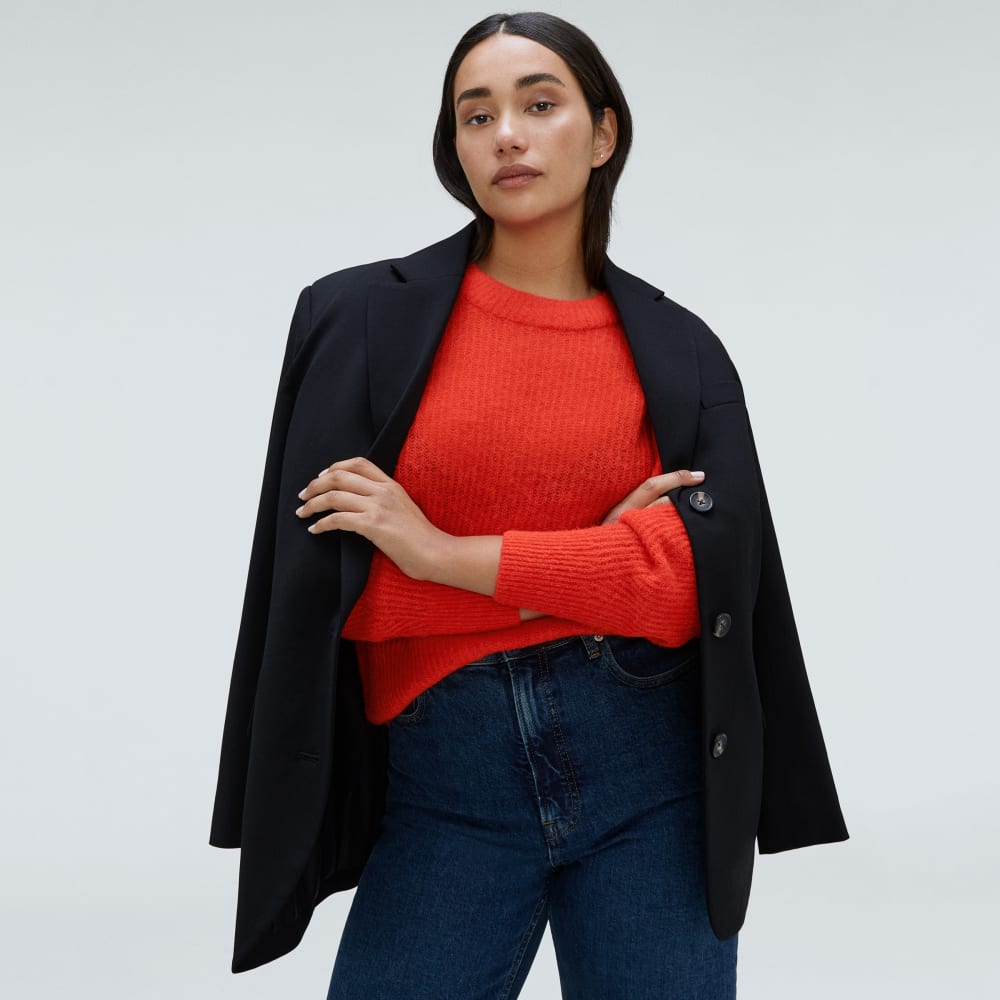 The Cocoon Crew in Alpaca | Red Orange