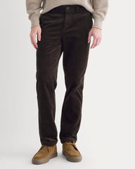 Wide Wale Corduroy Trouser | Dark Chocolate