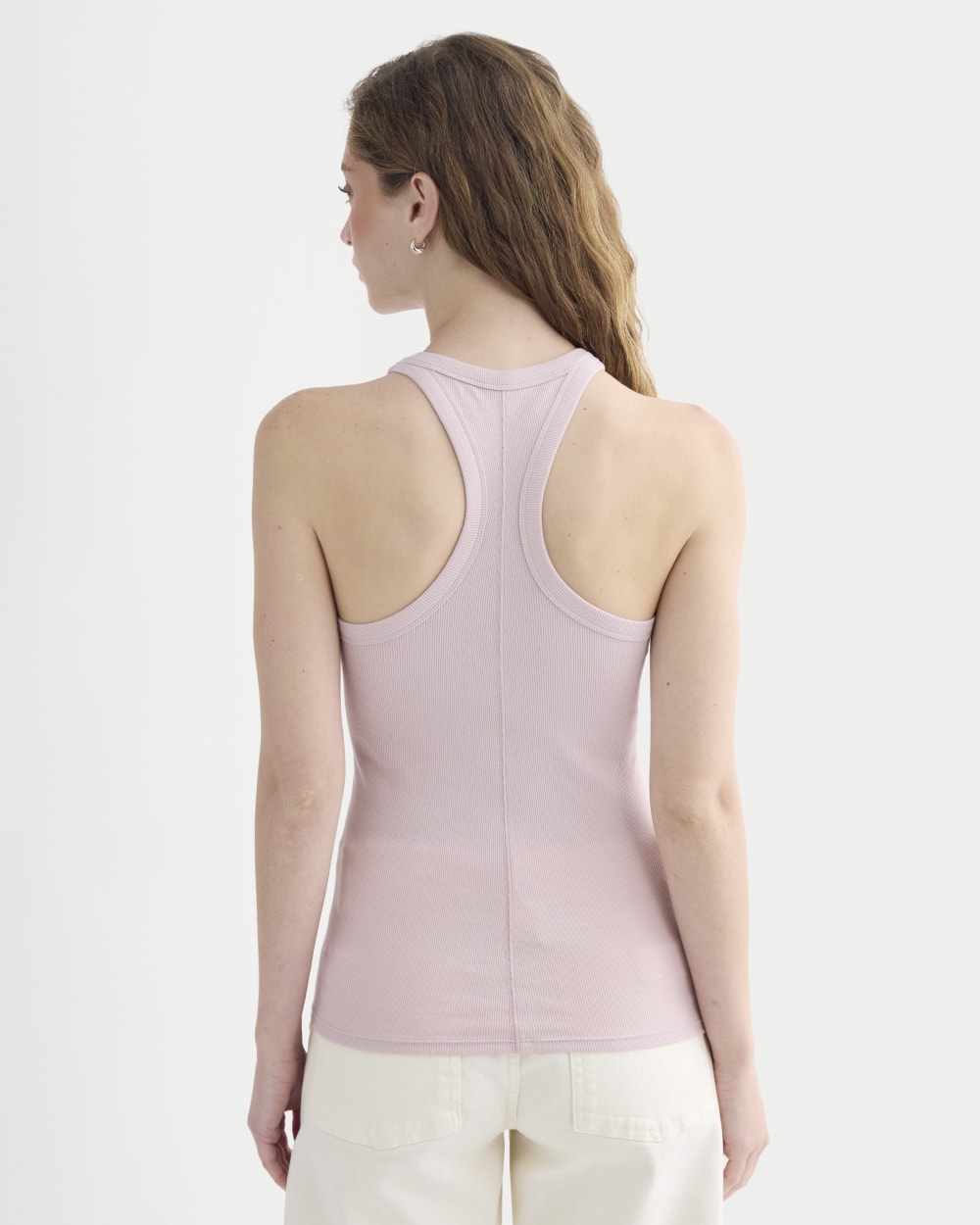 Luxe Rib Racerback Tank | Burnished Lilac