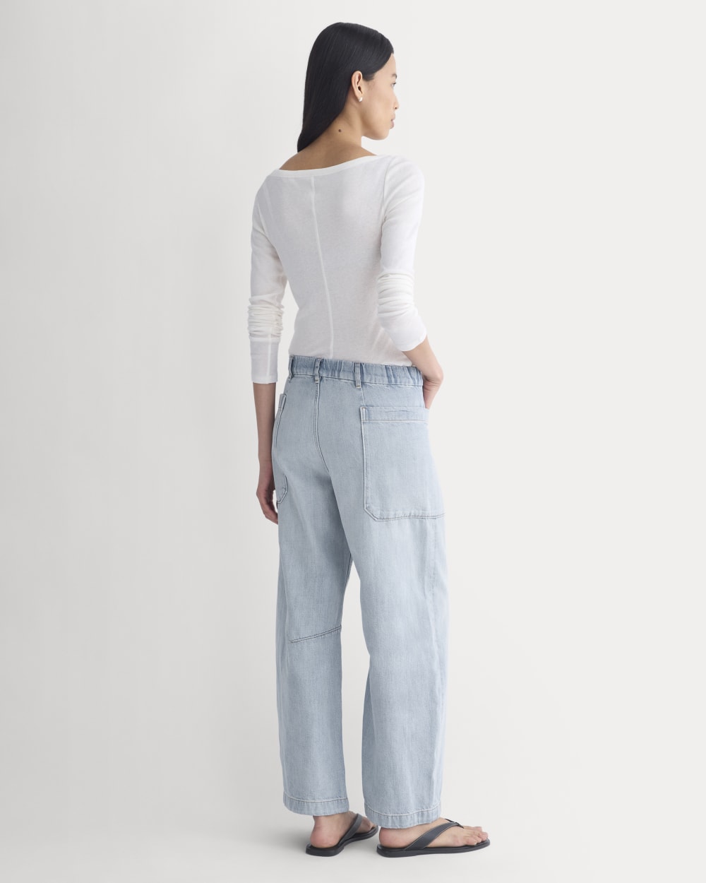 The Gardener Pull-On Jean | Light Vintage Indigo