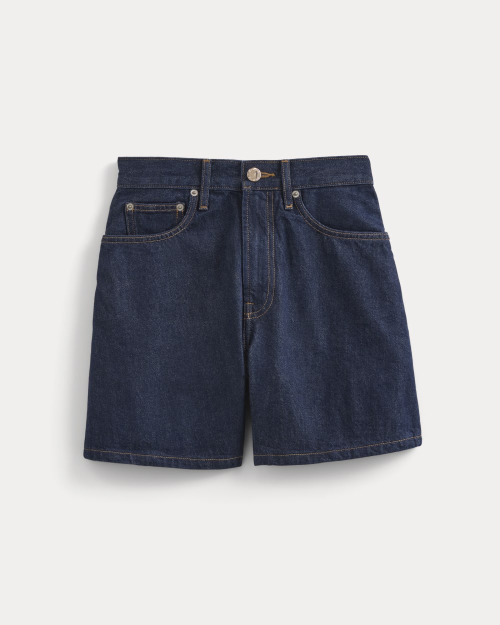 Way-High® A-Line Denim Short | Tungsten Rinse