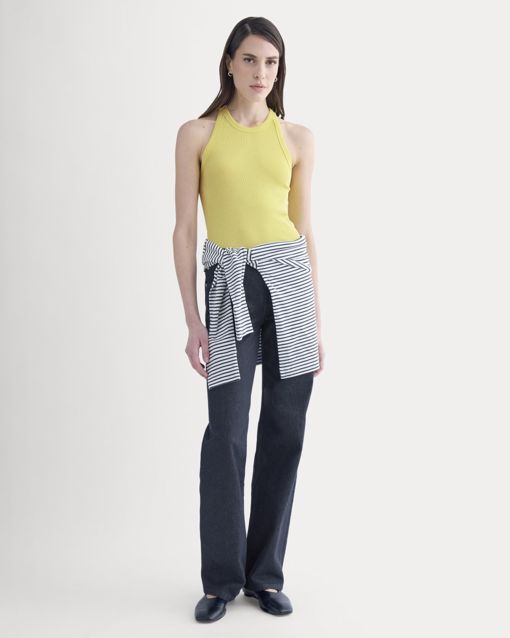 Luxe Rib Racerback Tank | Celandine