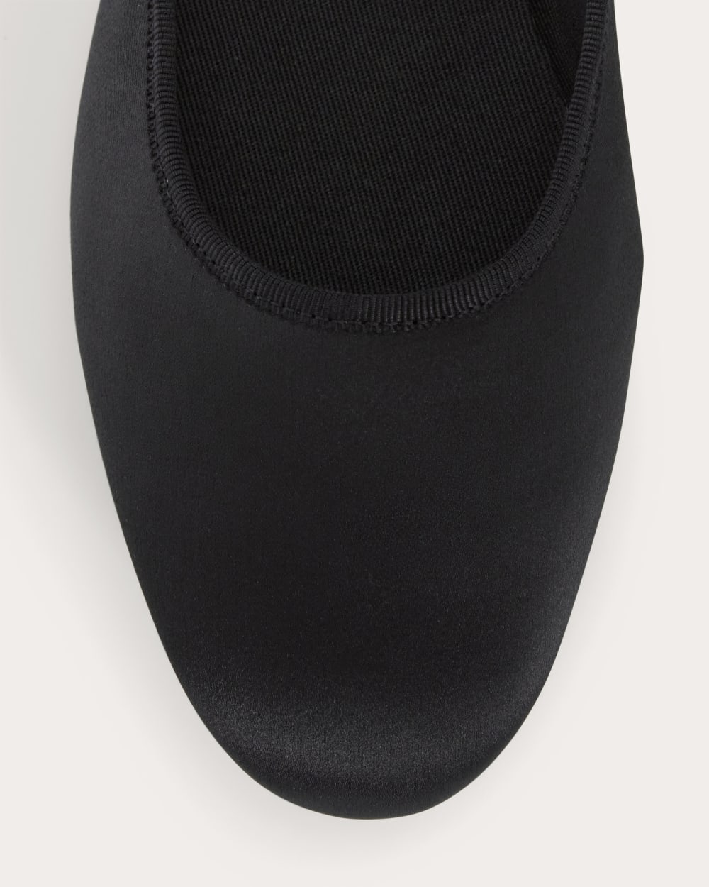 The Day Buckle Mary Jane | Black Satin