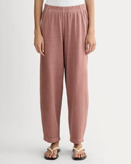 The Off-Duty Barrel Pant | Brown Garment Dye