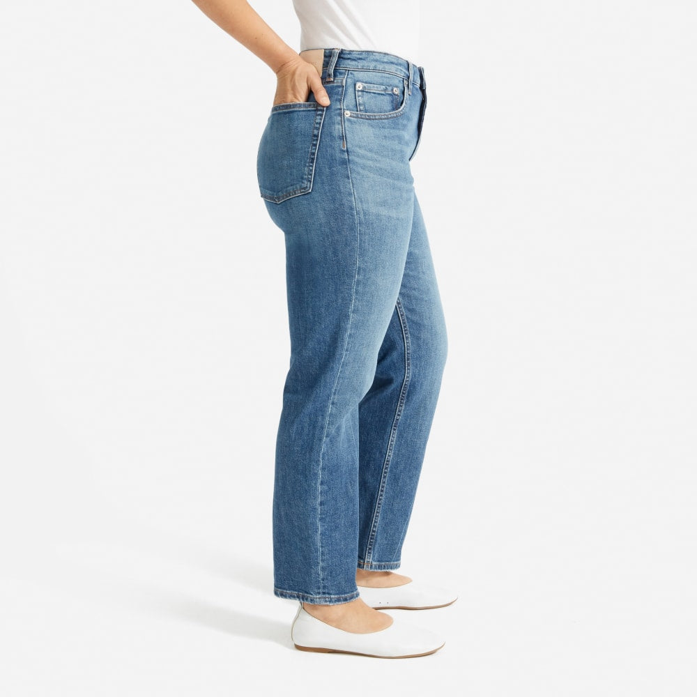The Super-Straight Jean | Medium Blue Wash | Regular