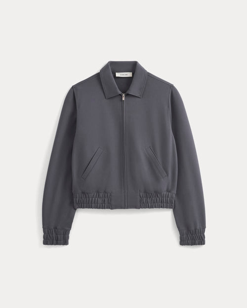 Ponte Aviator Jacket | Graphite