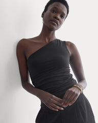 One-Shoulder Top | Black