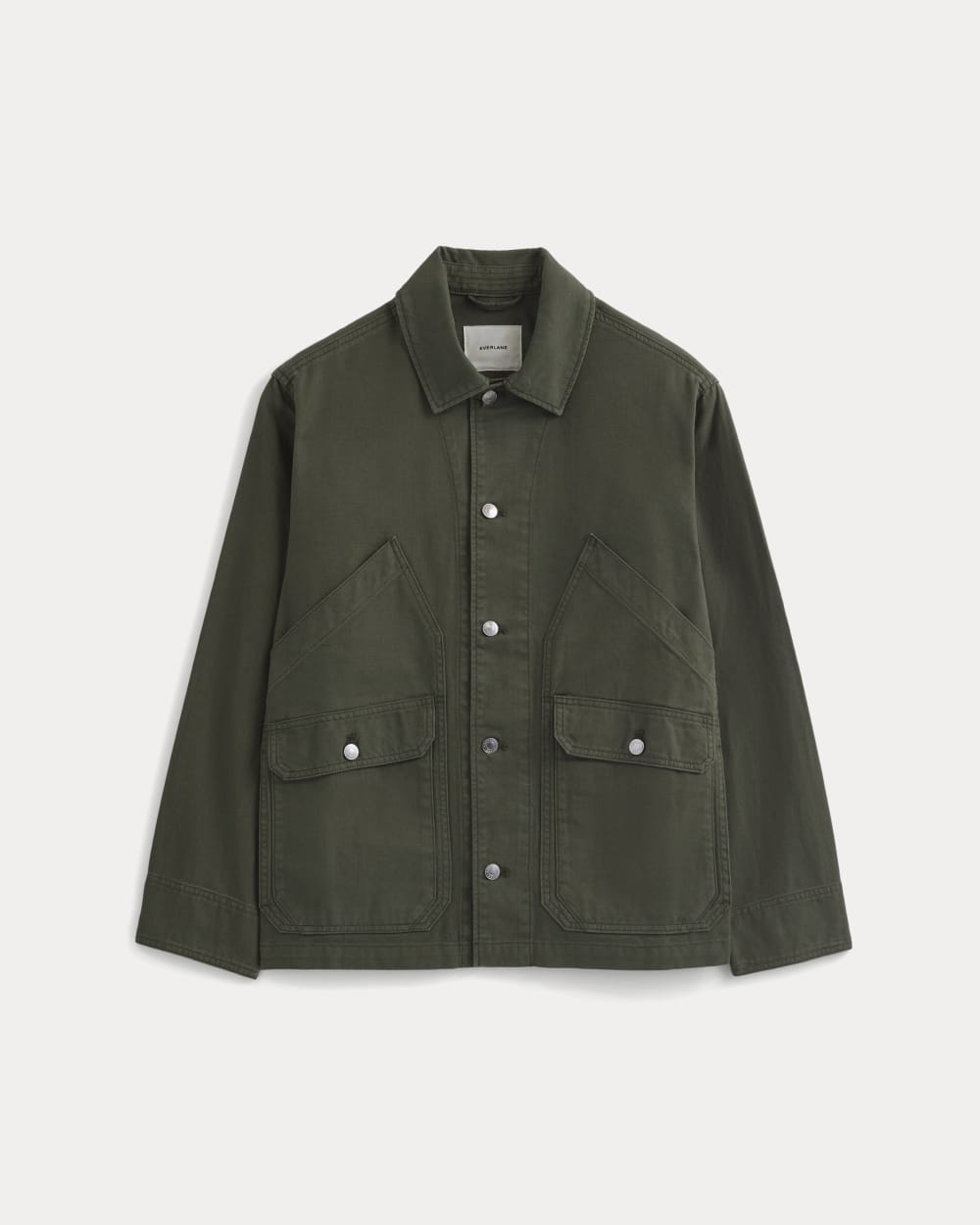 Relaxed Barn Jacket | Olive Night