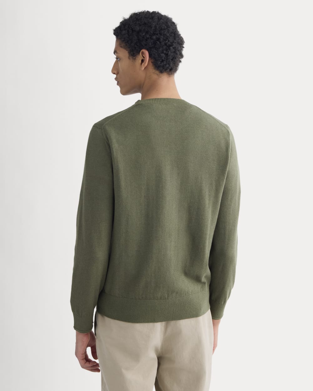 The No-Sweat Sweater | Uniform | Heathered Olive Night