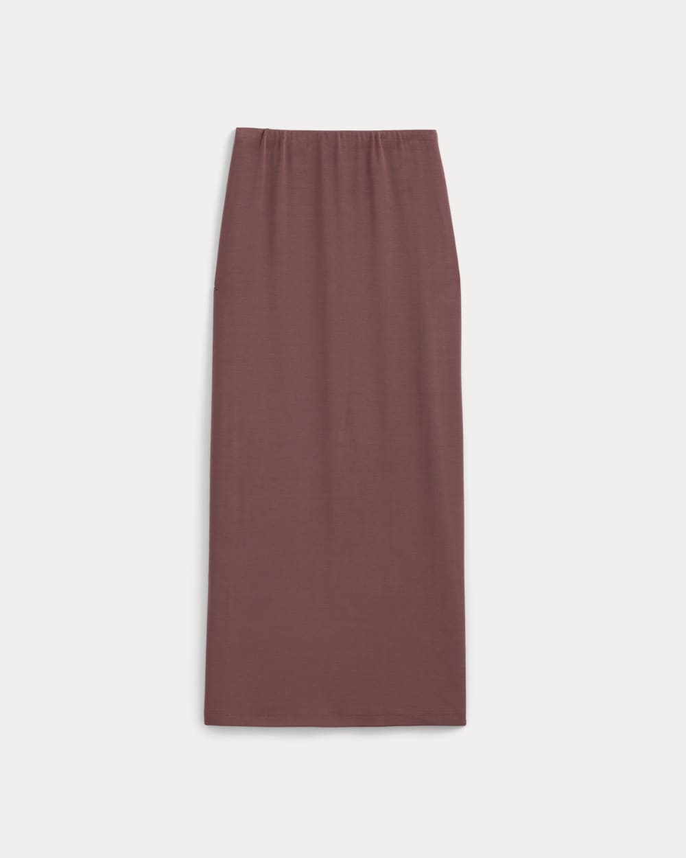 Maxi Skirt in Butterknit | Henna Red