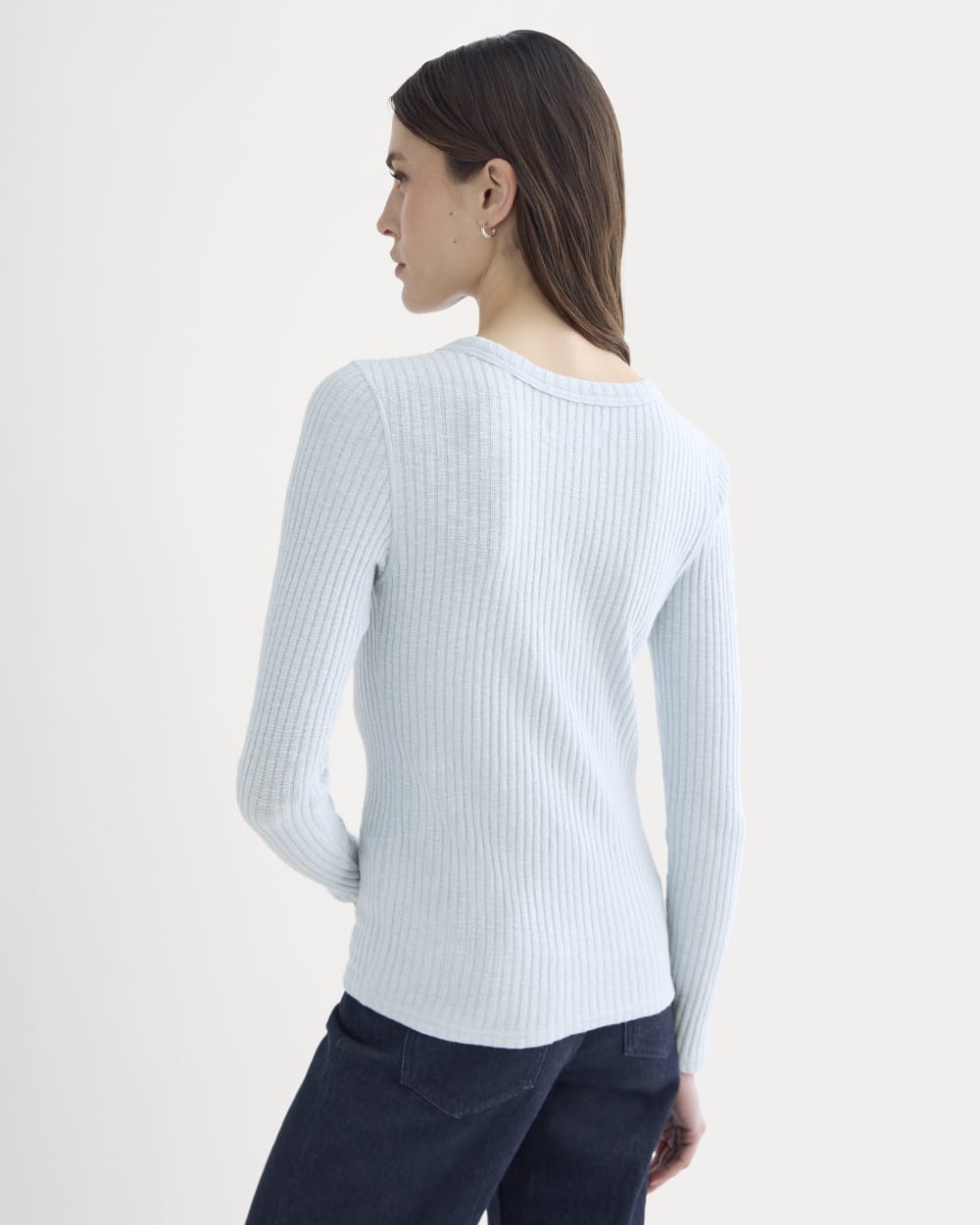 The Cozy Rib Long-Sleeve Tee | Skywriting