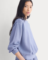 Lightweight Terry Blouson Crew | Velvet Morning