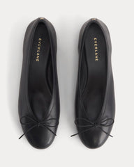 Made in Italy Ballet Flat | Black Leather