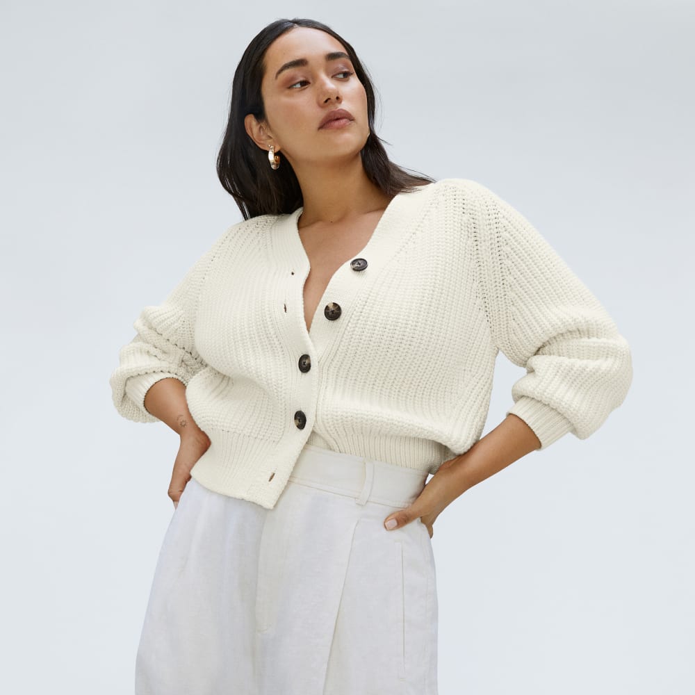 The Texture Cotton Cardigan | Canvas