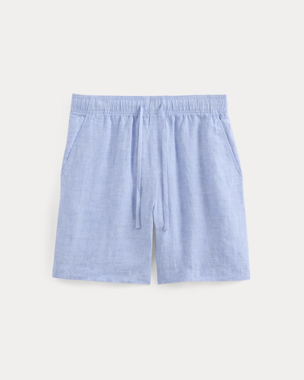Linen Easy Short | Light Blue