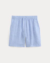 Linen Easy Short | Light Blue