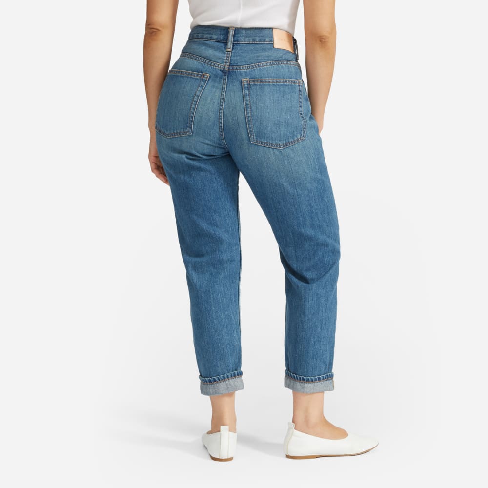 The Super-Soft Relaxed Jean | Mid Blue