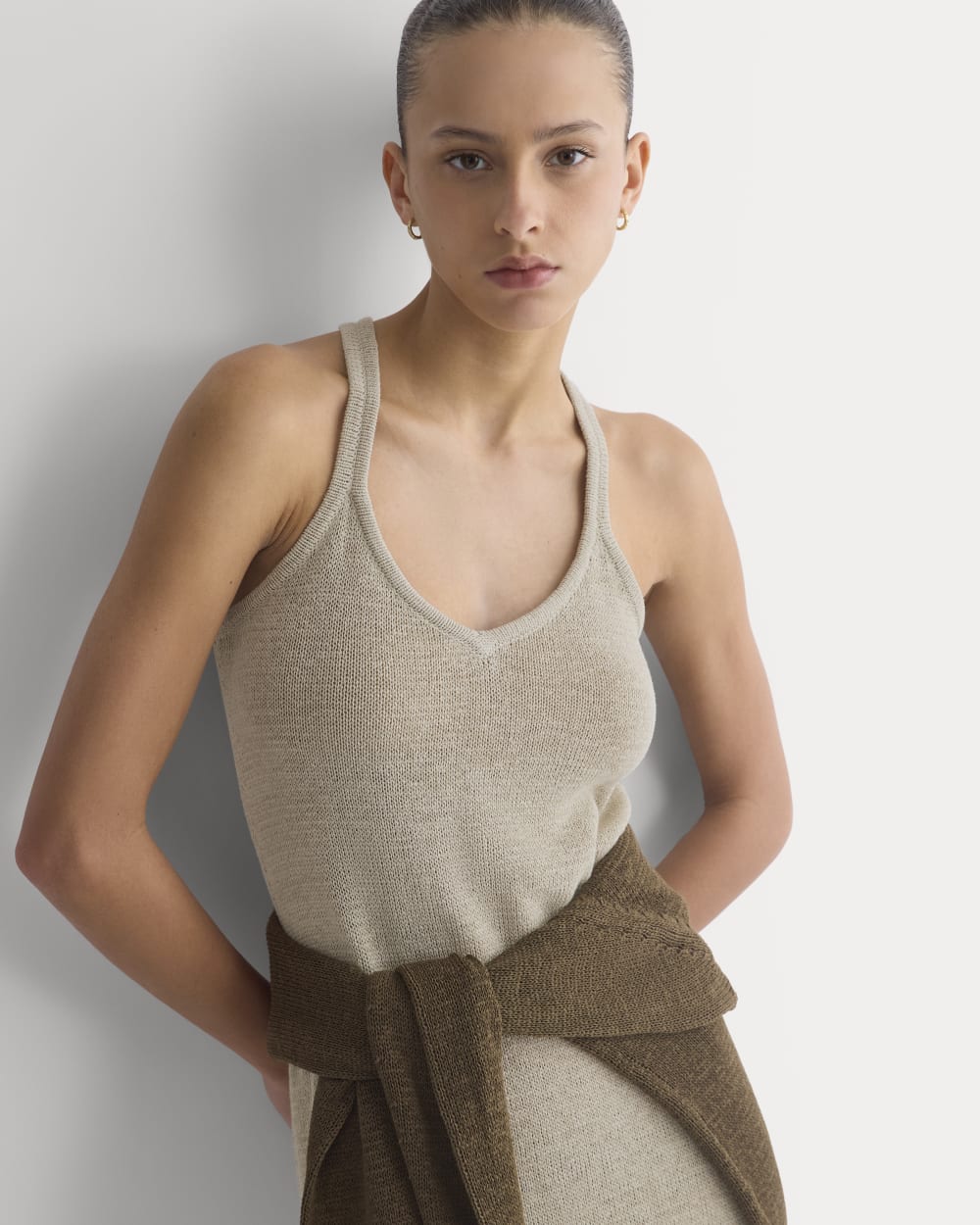 Sweater Racerback Midi Dress | Peyote
